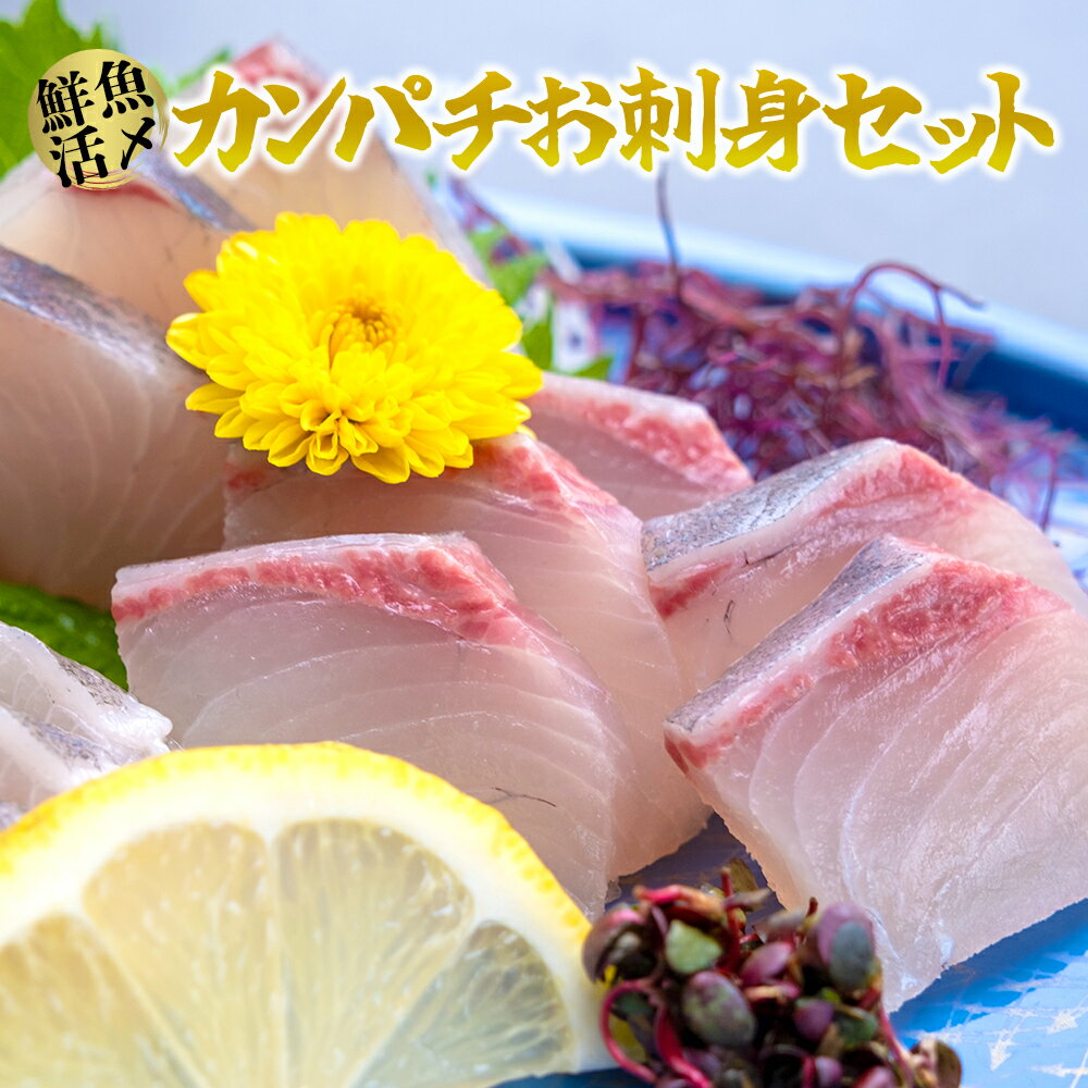 【高鮮度】鮮魚活〆カンパチお刺身セット