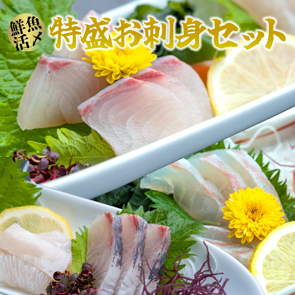 【高鮮度】鮮魚活〆特盛お刺身セット