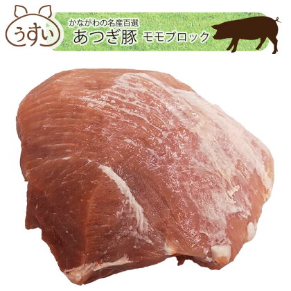 かながわの名産100選　あつぎ豚　モモブロック ／ ブランド豚 お肉 甘み 鮮度 品質 豚肉 ぶた肉 送料無料 神奈川県