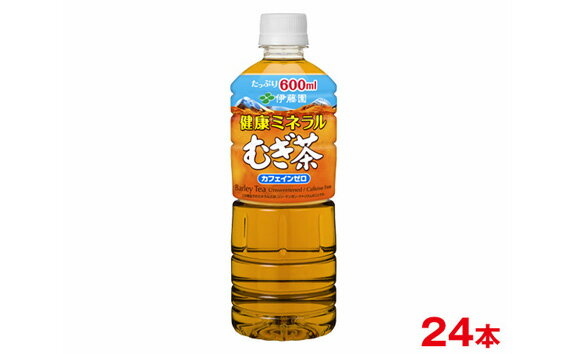 【ふるさと納税】伊藤園　健康ミネラルむぎ茶600ml ／ 麦