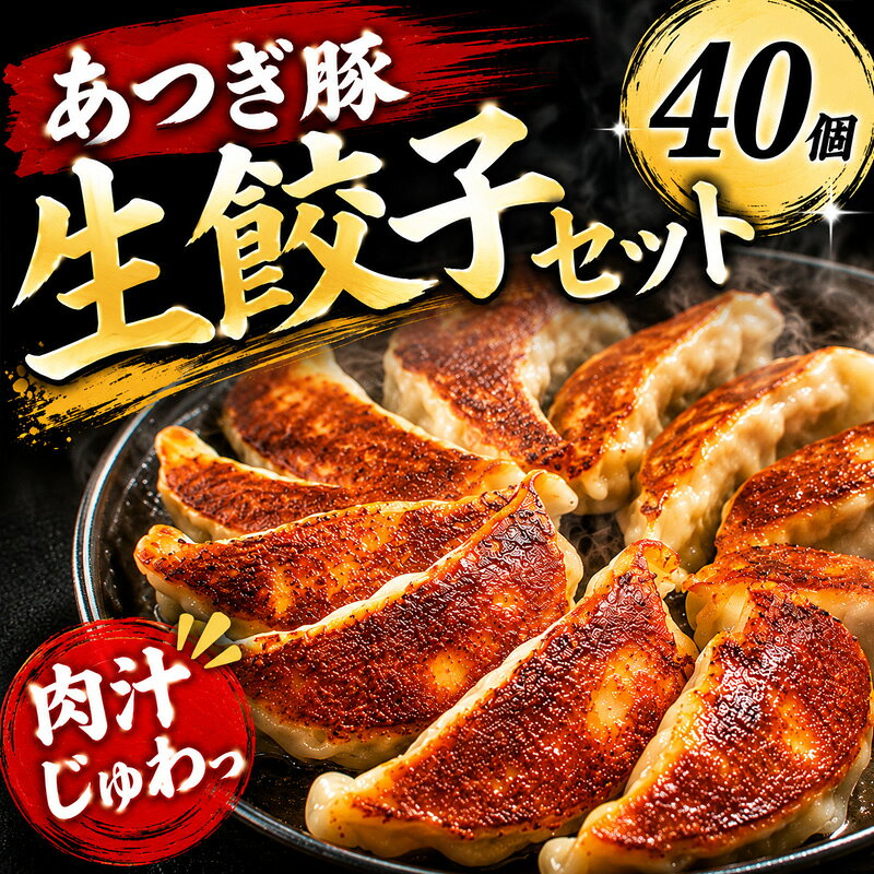 商品説明 商品名 【ふるさと納税】 餃子 生餃子 ぎょうざ 1個 30g 40個 10,000円 大きい 冷凍餃子 焼き餃子 ギョーザ 肉餃子 冷凍食品 中華 あつぎ豚 あつぎ豚餃子 神奈川県 厚木市 株式会社うすいファーム 内容量 あつぎ豚餃子40個 （30g　8個）×5p 商品到着後は、必ず冷蔵庫で保存し、出来る限りお早めにお召上がりください。 商品詳細 至極の旨味と、豊潤な香り あつぎ豚謹製プレミアム餃子 厚木の地で養豚一筋50余年でたどり着いたブランド豚、あつぎ豚の生餃子。 中国四川料理　剣閣×あつぎ豚のコラボレーション。 ひと口食べればジューシーなあつぎ豚特製餡から溢れ出す肉汁が食欲を誘います。 中国四川料理の名店・四川飯店で修行をした剣閣総料理長の塩野大輔氏の匠の味わいをお楽しみください。 1個30gと養豚場ならではの大きなサイズでふんだんにあつぎ豚を使用しています。 本返礼品は、厚木市産の原材料（豚肉）を100％使用しております。 【注意事項】 ※画像はイメージです。 【検索KW】 餃子 生餃子 ぎょうざ 1個 30g 40個 10,000円 大きい 冷凍餃子 焼き餃子 ギョーザ 肉餃子 冷凍食品 中華 あつぎ豚 あつぎ豚餃子 神奈川県 厚木市 株式会社うすいファーム 賞味期限 製造日より180日 配送方法 冷凍 発送時期 入金確認後順次発送沖縄・離島発送はできません。 受付時期 通年 事業者 株式会社うすいファーム 本製品には下記の網掛け箇所のアレルギー物質が含まれます。 ●特定原材料8品目 えび かに 小麦 そば 卵 乳 落花生(ピーナッツ) くるみ ●特定原材料に準ずるもの20品 さけ(鮭) さば(鯖) あわび いか いくら 牛肉 豚肉 鶏肉 ゼラチン アーモンド カシューナッツ 大豆 ごま マカダミアナッツ やまいも オレンジ キウイフルーツ バナナ もも りんご ・ふるさと納税よくある質問はこちら ・寄付申込みのキャンセル、返礼品の変更・返品はできません。あらかじめご了承ください。 ・ご要望を備考に記載頂いてもこちらでは対応いたしかねますので、何卒ご了承くださいませ。 ・寄付回数の制限は設けておりません。寄付をいただく度にお届けいたします。「ふるさと納税」寄附金は、下記の事業を推進する資金として活用してまいります。 寄附を希望される皆さまの想いでお選びください。 1．地域医療・病院整備などに関する事業 2．社会福祉に関する事業 3．こども育成に関する事業 4．安心・安全なまちづくりに関する事業 5．自然と共生するまちづくりに関する事業 6．文化芸術振興に関する事業 7．スポーツ振興に関する事業 8．学校教育・学校施設に関する事業 9．健康づくりに関する事業 10．防災対策・災害支援に関する事業 11．市民協働推進に関する事業 12．観光振興・シティプロモーション・定住促進に関する事業 13．国際交流に関する事業 14．経済的に就学困難な生徒等への支援事業 15．使い道を指定しない ■寄附金受領証明書 入金確認後、注文内容確認画面の【注文者情報】に記載の住所に2週間-1ヶ月程度で発送いたします。 ■ワンストップ特例申請書 「ふるさと納税ワンストップ特例制度」をご利用頂く場合、自治体マイページからオンライン申請いただくか、当自治体へ「ワンストップ特例申請書」を直接郵送・ご持参頂く必要があります。当自治体では、ワンストップ特例申請書の送付は行っておりません。直ちにご利用の場合、ご自身で下記ダウンロードページから申請書をダウンロードいただき、印刷したものをご利用ください。申請書のダウンロードはこちらhttps://event.rakuten.co.jp/furusato/guide/onestop.html 〒243-8511 神奈川県厚木市中町3丁目17番17号 厚木市役所　財務部　財政課　宛て