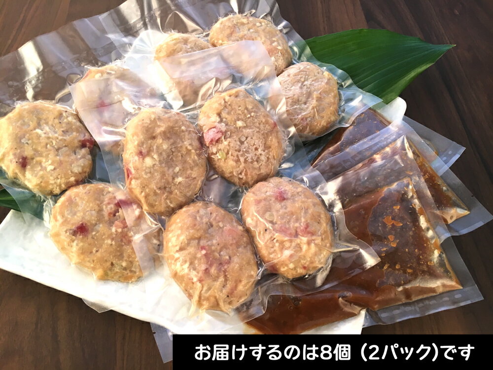 【ふるさと納税】大山豆腐を練り込んだ鮪ハンバーグ｜伊勢原市 神奈川県 まぐろ マグロ [0184]