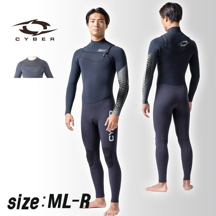 5位! 口コミ数「1件」評価「4」ウエットスーツ CYBER 3/2mm ZEST-LIMITED フルスーツ FALL/WINTER仕様 ML-Rサイズ【大人から子供まで　･･･ 