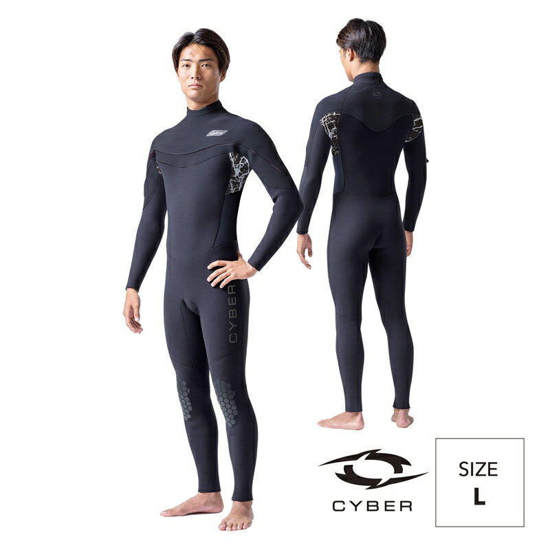 【ふるさと納税】ウエットスーツ CYBER 3/3mm LIGHT-ZERO-Ltd フルスーツ FALL/WINTER仕様 Lサイズ【 マリンスポーツ ウエッ...