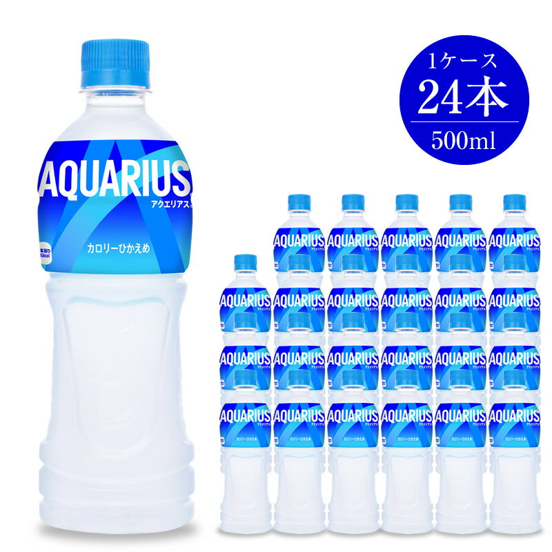 【ふるさと納税】アクエリアス500ml×24本セット5826