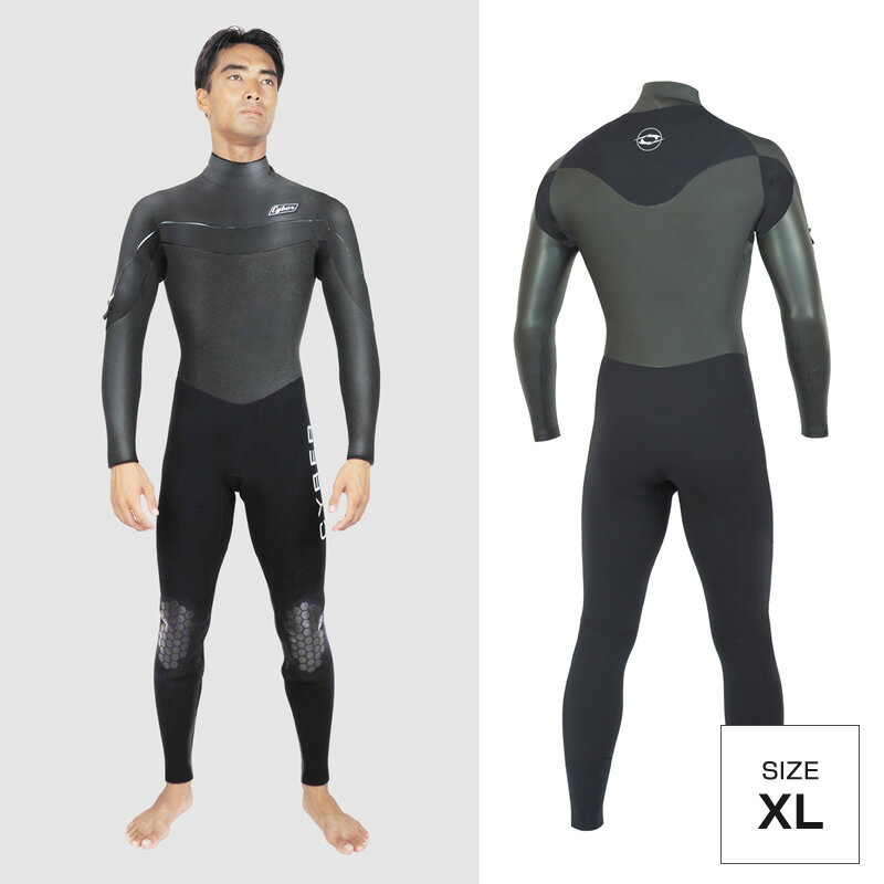 【ふるさと納税】ウエットスーツ CYBER 5/3mm起毛 LIGHT-ZERO-LTD フルスーツ WINTER仕様 XLサイズ【 マリンスポーツ ウエットス...