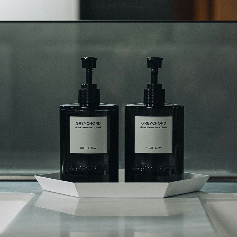 【ふるさと納税】【GREYCHORD】H&B GIFT SET ハンド&ボディ用のソープとクリームのセット(ポーチ付)【 ハンドソープ ボディソープ ハンドクリ...