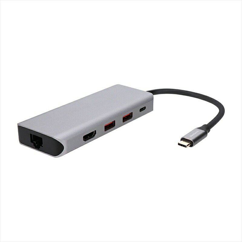 Owltech(オウルテック) USB タイプC to HDMI/LAN/タイプA×2 マルチポートアダプタ OWL-DSU31A2HLC-SV [ アダプター 家電 神奈川県 海老名市 ]