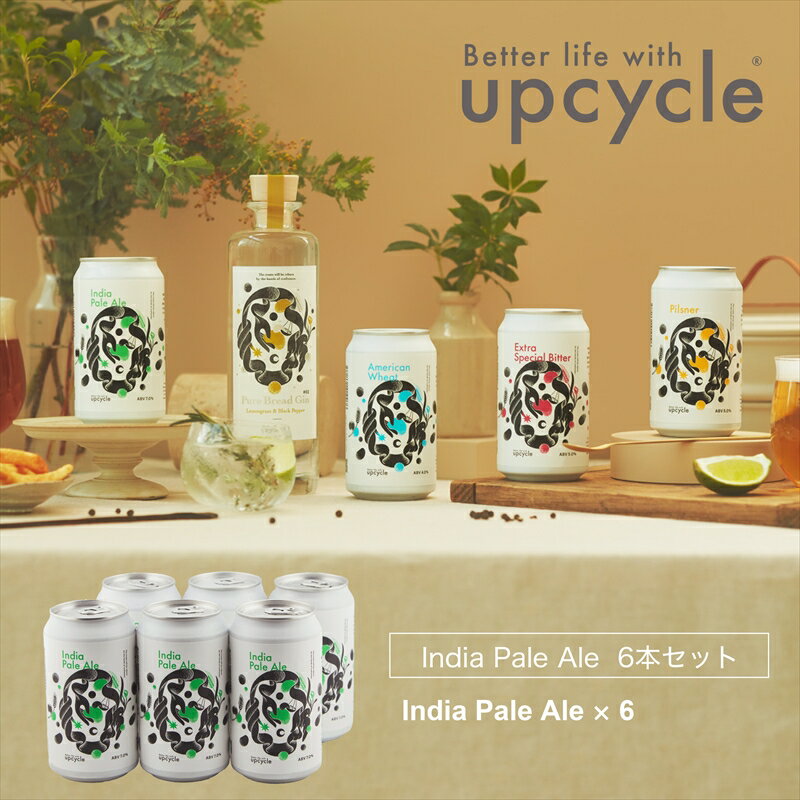 【ふるさと納税】サスティナブル・クラフトビール India Pale Ale 6本 お酒 【 クラフトビール ギフト おうち時間 グランピング キャンプ プレゼ...