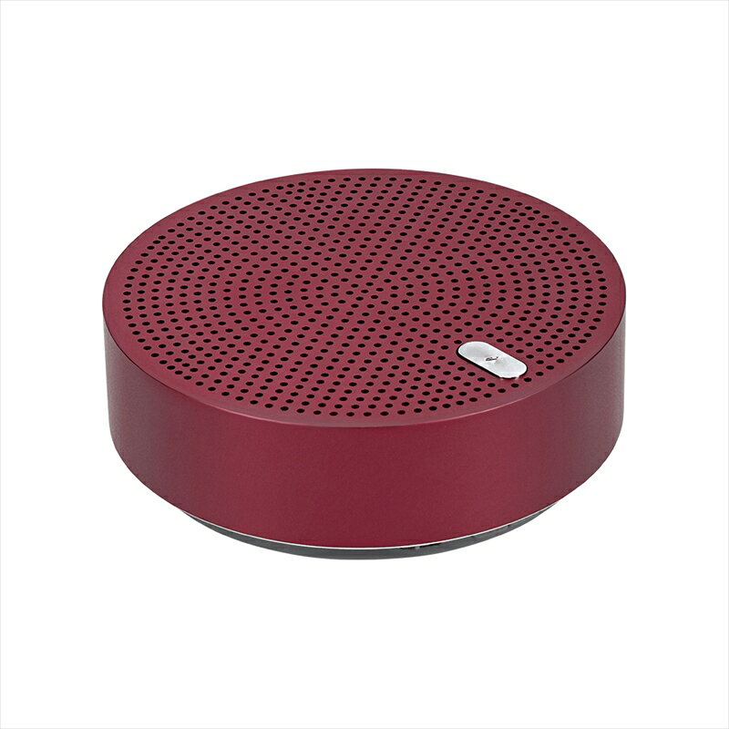 【ふるさと納税】Owltech ワイヤレスステレオモード対応 Bluetooth5 アルミニウム モバイル スピーカー OWL-BTSP03S-R　レッド オウルテック【アルミニウム製Bluetoothスピーカー 神奈川県 海老名市 】 f142158-ebina-10000840 神奈川県海老名市 サンプル画像3