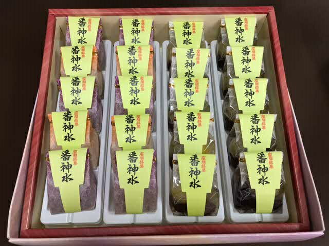 番神水(ゼリー)詰合せ20ケ入|梅 栗かのこ 贈答 デザート 柑橘類 特産品 ※離島への配送不可