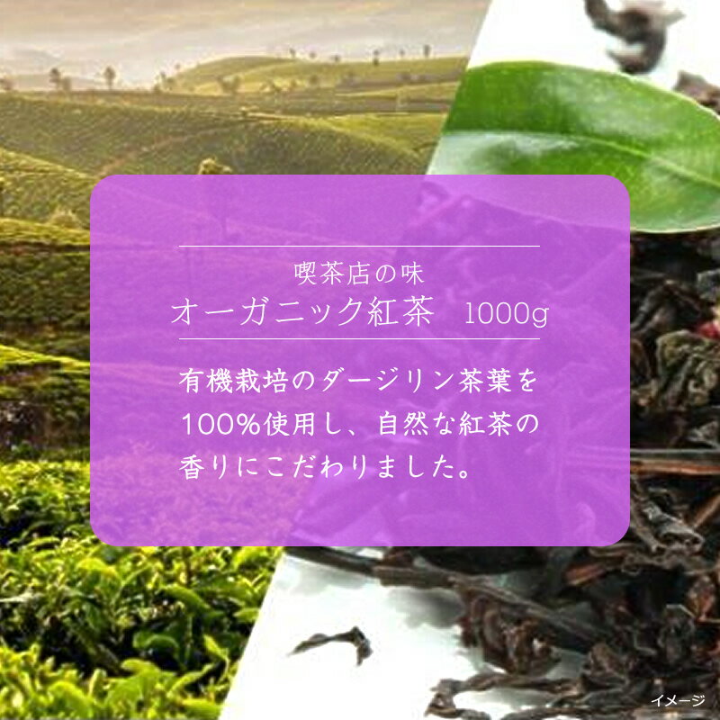 【ふるさと納税】【定期便3ケ月】MORIYAMA　喫茶店の味　オーガニック紅茶　1000g×6本【ストレートティー 無糖 飲料 ギフト プレゼント 贈り物 お返し おいしい まとめ買い 紅茶 オーガニックティー 神奈川県 南足柄市 】