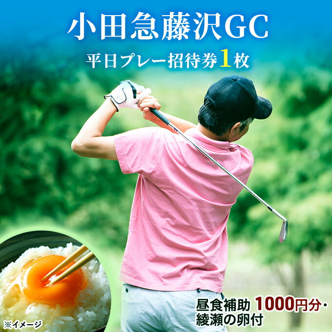 【ふるさと納税】小田急藤沢GC平日プレー招待券1枚(食事・お土産付)　【ゴルフ場利用権】