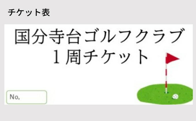 【ふるさと納税】ゴルフ場 神奈川 国分寺台ゴルフクラブ 1周 チケット 2枚組 ゴルフ 関東 ショートコース 打ち上げ 打ち下ろし 上級者 初心者 最長100ヤード 趣味 スポーツ　【 綾瀬市 】