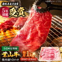 【ふるさと納税】【全6回定期便】 葉山牛 焼肉用上カルビ500g焼肉用カルビ500g / 牛肉 牛 肉 お肉 国産 赤身肉 やきにく 焼き肉 カルビ かるび 上...