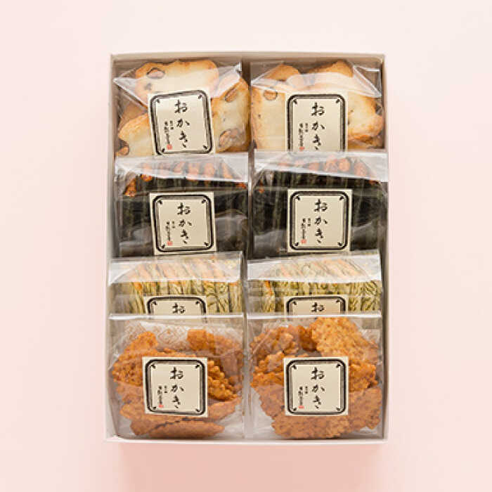 【ふるさと納税】【全3回定期便】葉山日影茶屋 おかき詰合せ 8袋入 / 詰め合わせ 個包装 つまみ 黒大豆 老舗 おぼろ昆布 焼き海苔 うるち米 もち米 ギフト お返し 祝い お菓子 神奈川県 葉山町【(株)日影茶屋】[ASAX078]