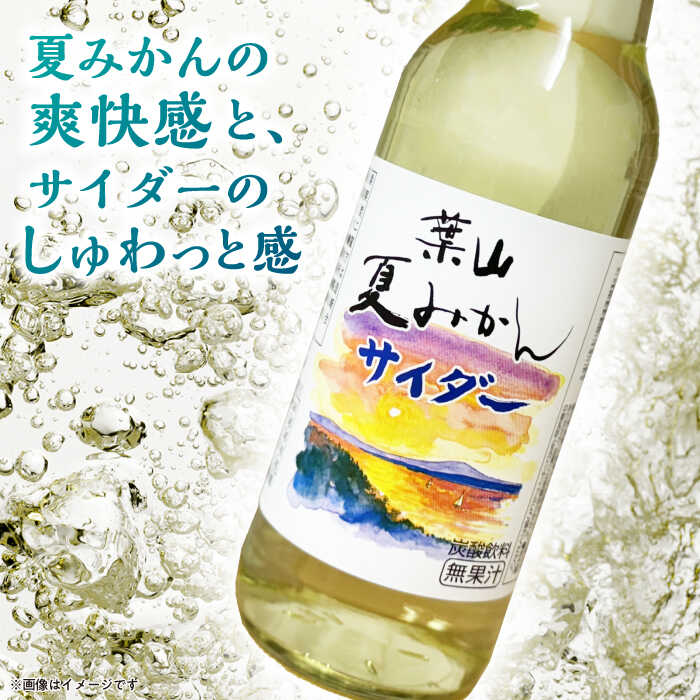 【ふるさと納税】葉山夏みかんサイダー（12本入り） ／ ジュース 炭酸 ミカン みかん 夏みかん 夏ミカン サイダー 神奈川県 葉山町 【リカーズかさはら】[ASBB001]