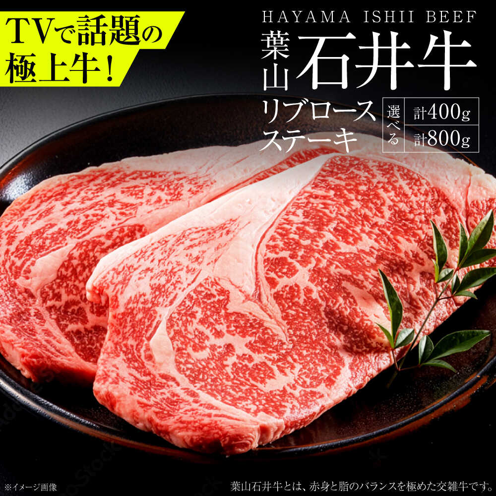 葉山石井牛 リブロースステーキ 計400g(200g×2) | 牛肉 肉 国産 リブ ロース ステーキ[株式会社石井ファーム葉山マルシェ][ASCD021]