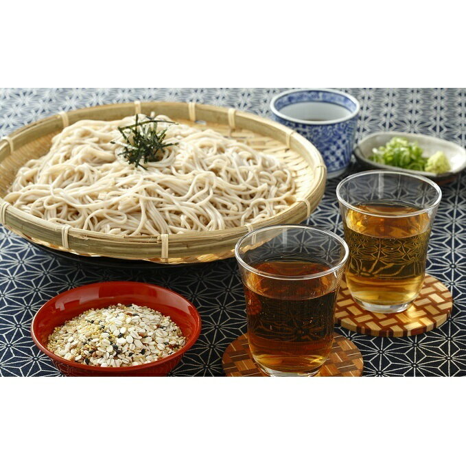 大麦麺 十穀・麦茶 詰め合わせ　【飲料類・お茶・麺類】