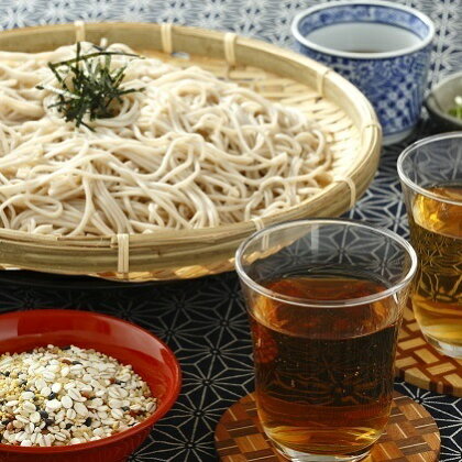 大麦麺 十穀・麦茶 詰め合わせ　【飲料類・お茶・麺類】