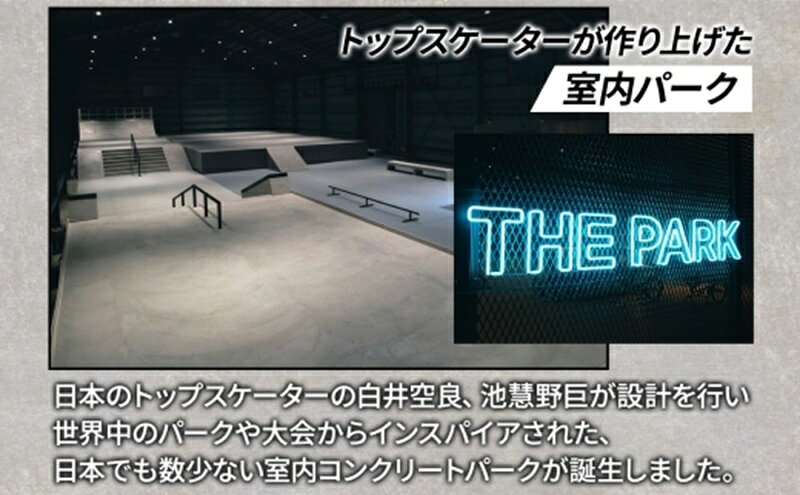 【ふるさと納税】中上級者限定 THEPARK 平日限定 3日分 SKATE 2部 利用券 スケート...