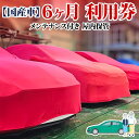 【ふるさと納税】TMオートサービス 国産車 6か月 車両保管 利用券 基本点検付き 屋内ALC工法 メンテナンス付き 監視カメラ 盗難対策 長期出張 海外赴任 短期 保管 劣化防止 神奈川県 寒川町