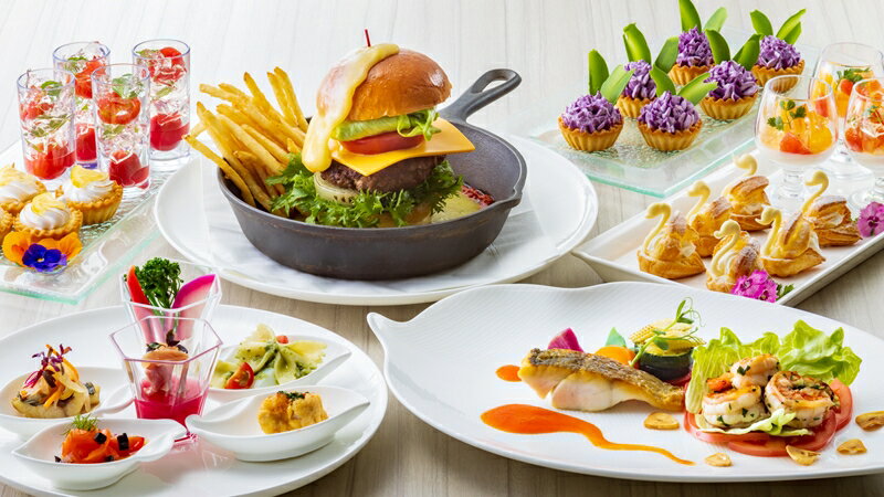 【ふるさと納税】大磯プリンスホテル　S.DINING「季節のセミブッフェ」ペアランチ券【 ホテル・宿泊施設 食事券 旅行 神奈川県 大磯町 ダイニングギフト券 ホテル特典券 食事券プレゼント スパ棟 ランチ券 ペア招待券 ホテル内サービス お得なビュッフェ 豪華メニュー 】