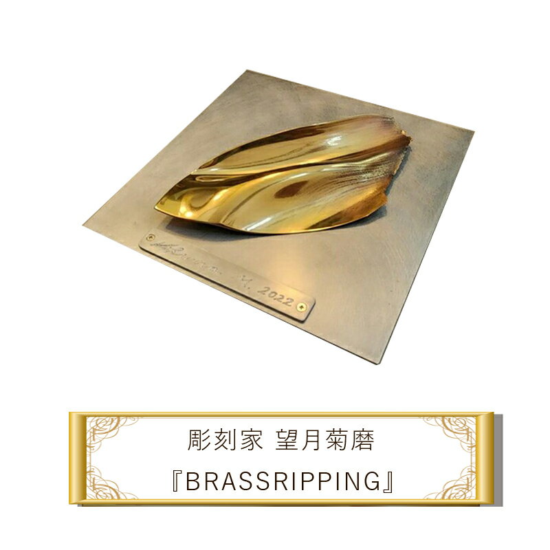 彫刻家 望月菊磨 レリーフ ブラスリッピング 『BRASSRIPPING』[ アート ART 神奈川県 大磯町 ]