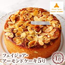【ふるさと納税】フェイジョア・アーモンドケーキ【配送不可地域:離島】【1429262】