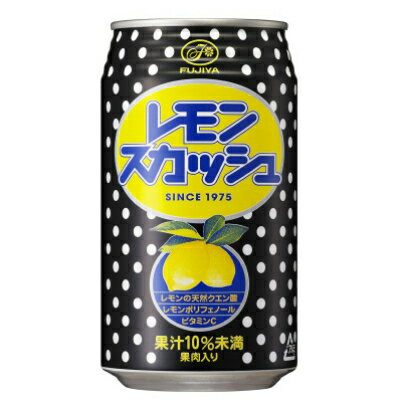 不二家　レモンスカッシュ　缶350ml×24本【1261946】