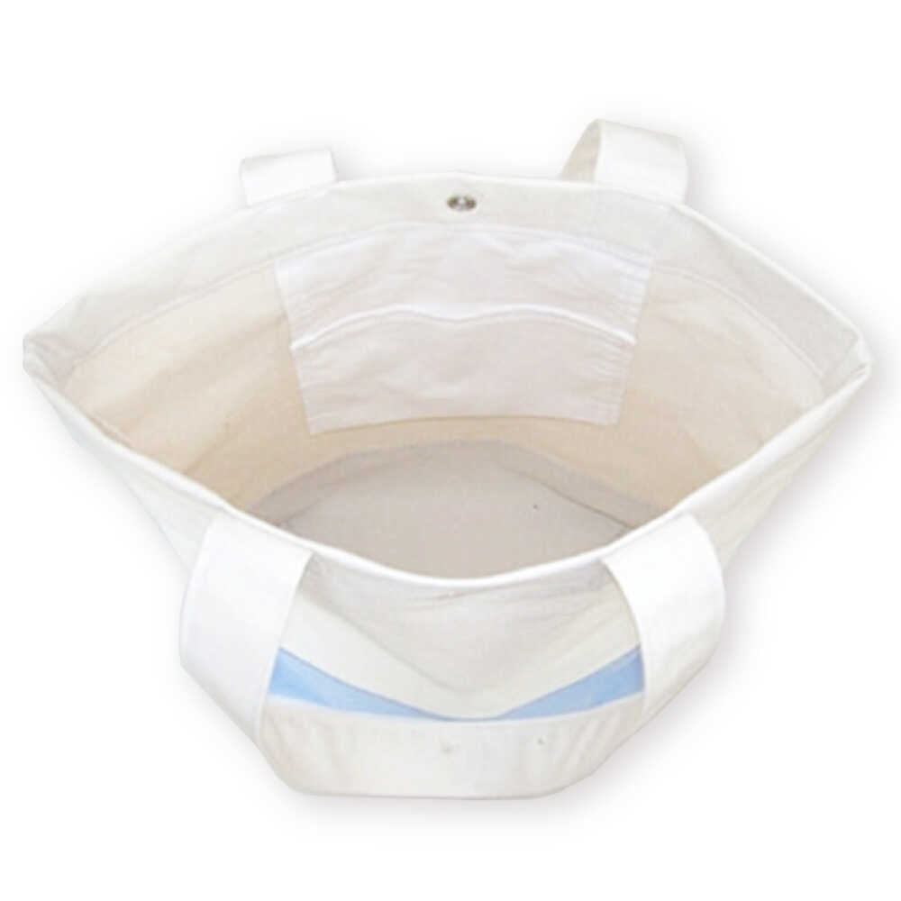 【ふるさと納税】あじさいちゃん トートバッグ 中【株式会社山崎屋】神奈川県開成町 ご当地 キャラクター グッズ セット ゆるキャラ 雑貨 マスコットキャラクター ゆるキャラ ご当地キャラ かわいい トート バッグ 鞄 帆布 [BDAC001]