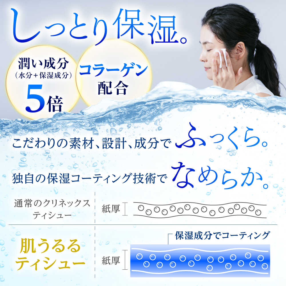 【ふるさと納税】【全6回定期便(2ヵ月に1回)】クリネックス ティシュー ローション肌うるる 10箱 【日本製紙クレシア株式会社】開成町 ティッシュ ペーパー[BDAM040]