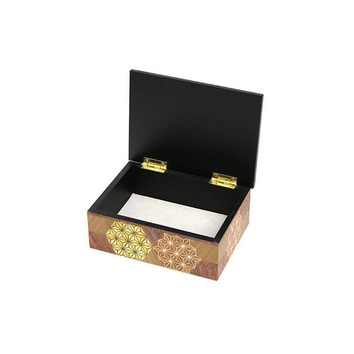 【ふるさと納税】寄木小物入れ　亀甲 | 神奈川県 箱根町 神奈川 箱根 楽天ふるさと 納税 支援品 返礼品 支援 寄木細工 伝統工芸 伝統工芸品 工芸品 お土産 土産 おみやげ 寄木 秘密箱 小物入れ 小物収納 小物ケース インテリア 雑貨 日用雑貨 収納ケース 小物