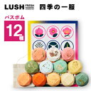 【ふるさと納税】LUSH四季の一服 (入浴料12個セット)【