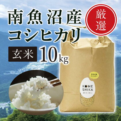 【令和5年産米】【雪室貯蔵】南魚沼産コシヒカリ 玄米10kg