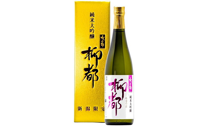 【ふるさと納税】高野酒造 水の都 柳都 純米大吟醸 720ml　【お酒・日本酒・純米大吟醸酒】