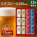 【ふるさと納税】エチゴビール 350ml × 12缶 セット クラフトビール 詰め合わせ ビール 12本 (4種類×各3本) 全国第一号クラフトビール お酒 酒 地ビール お取り寄せ 人気 新潟　【 新潟市 】