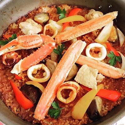 【ふるさと納税】ペペおじさんのパエリアキット 加工品 惣菜 冷凍