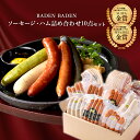 【ふるさと納税】37-13BADEN　BADEN　ソーセージ・ハム10点セット