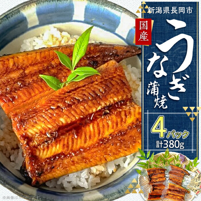 【ふるさと納税】H7-83【簡単調理】国産鰻蒲焼 95g×4パック