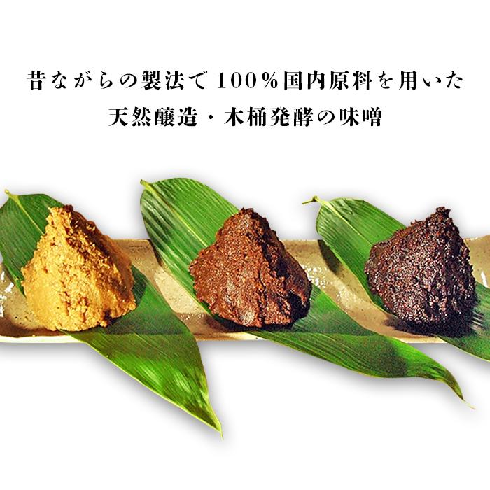 【ふるさと納税】A9-01味噌星六お薦めの味比べ　3種セット