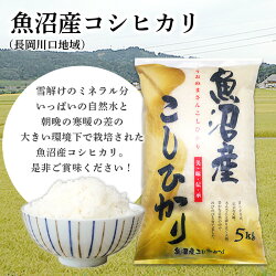 【ふるさと納税】楽天限定 定期便 5kg 白米 コシヒカリ 魚沼 令和4年 C2-K053【3ヶ月連続お届け】新潟県魚沼産コシヒカリ5kg（長岡川口地域）･･･ 画像1