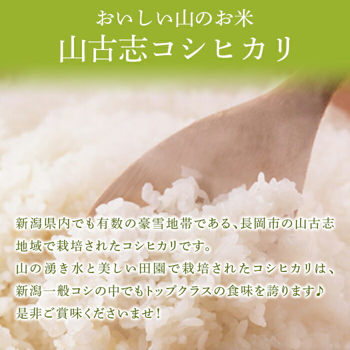 【ふるさと納税】米 定期便 白米 コシヒカリ 新潟 令和5年 75-Y063A【3ヶ月連続お届け】新潟県長岡産コシヒカリ山古志地域棚田米6kg