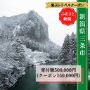 【ふるさと納税】 新潟県三条市の対象施設で使える楽天トラベルクーポン 寄付額500,000円 宿泊券 新潟　三条 温泉 旅行券 旅行クーポン 宿泊 旅行 ホテル ビジネス キャンプ場 旅館 利用券 チケット クーポン 観光 予約【500P001】