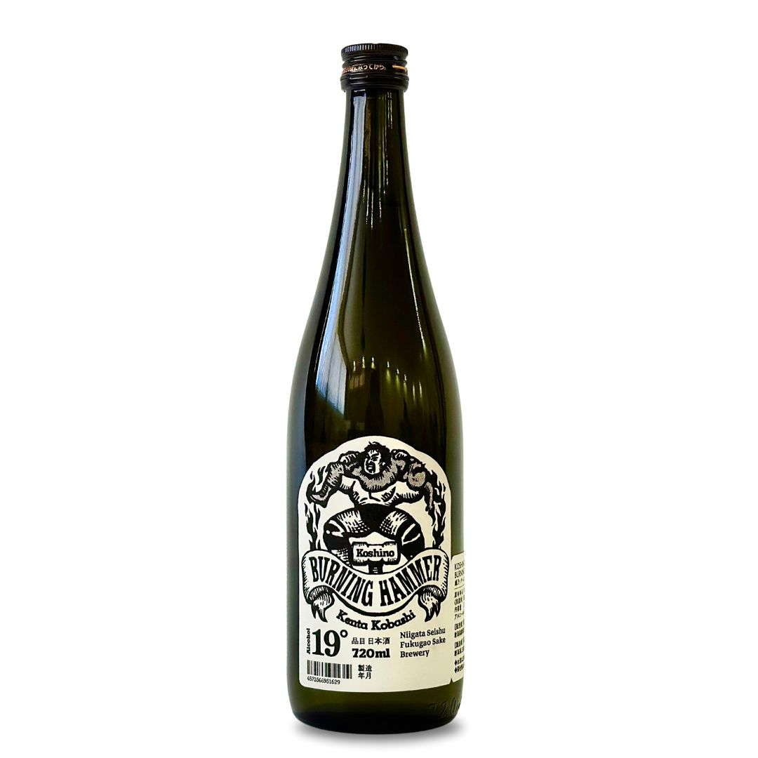 越乃 バーニングハンマー 日本酒 720ml 小橋健太 新潟県 三条市 ウィスキー樽で貯蔵した日本酒 福顔酒造