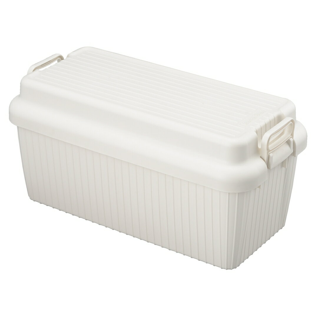 【ふるさと納税】コンテナボックス　ベリアスボート　L　ホワイト【011S025】