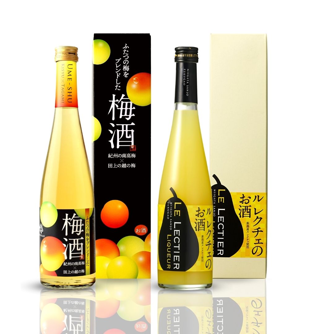 梅酒・ル レクチェのお酒 飲み比べセット 500ml×2本 リキュール  