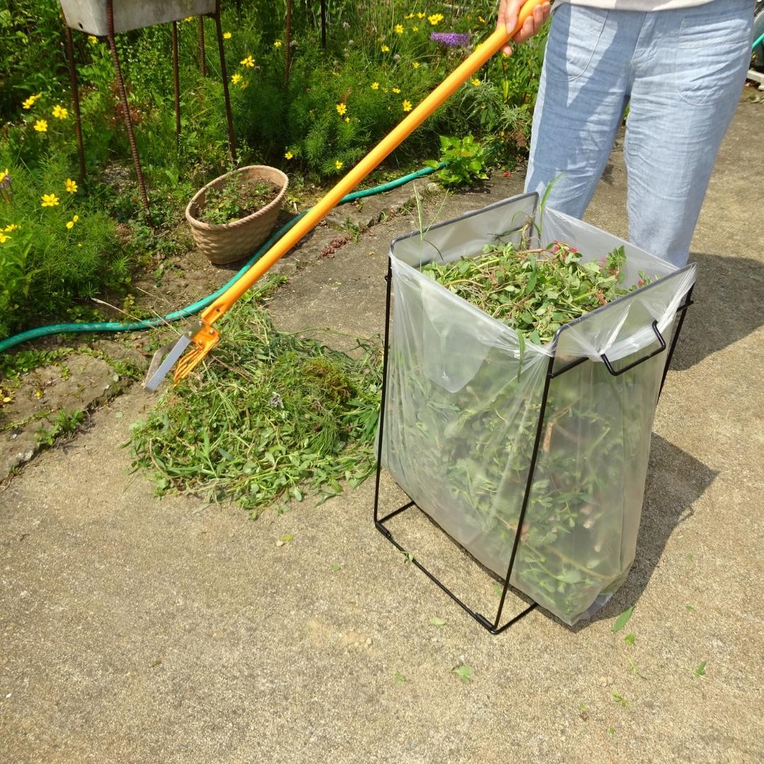 【ふるさと納税】ゴミ袋スタンド シンプル ごみ箱 ゴミホルダー 組立式 燕三条製 [株式会社オビタス]【010S368】