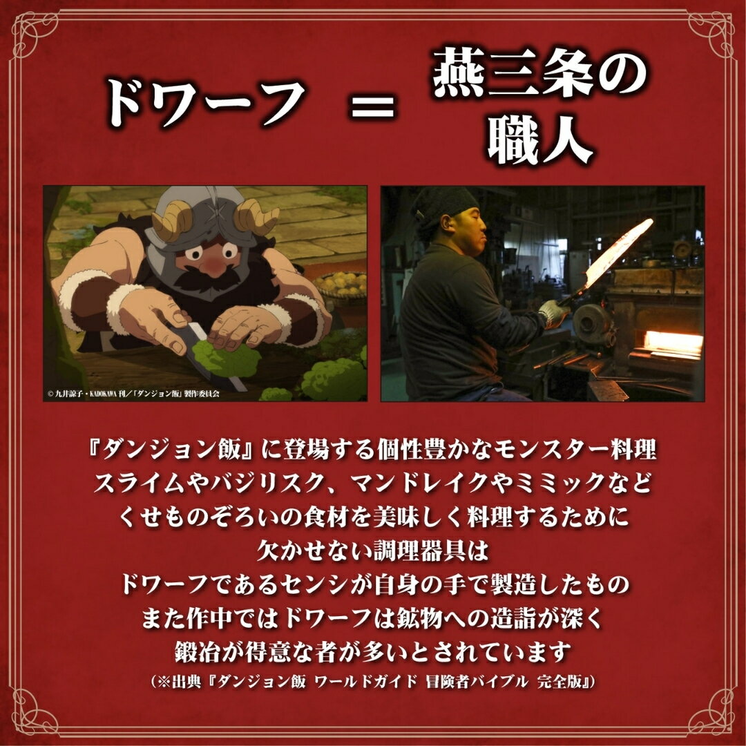 【ふるさと納税】ダンジョン飯×村の鍛冶屋 「イズガンダのセンシ」の両手鍋 DGM-002 アウトドア用品 キャンプ用品 【016S047】