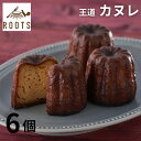 【ふるさと納税】ROOTSのカヌレ 6個入 パティスリールーツ 王道 有名 ギフト お取り寄せ 個包装 冷凍 【010S656】